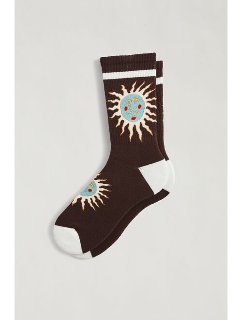 Urban Outfitters Sun Face Tube Sock