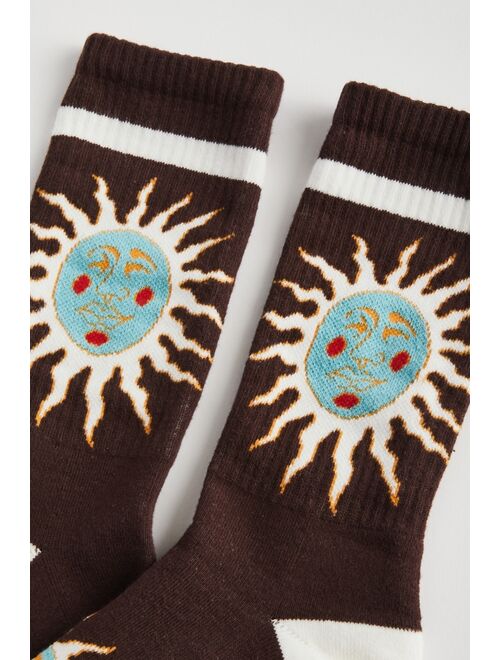 Urban Outfitters Sun Face Tube Sock