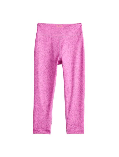 Girls 7-16 Tek Gear Performance 7/8 Leggings in Regular & Plus