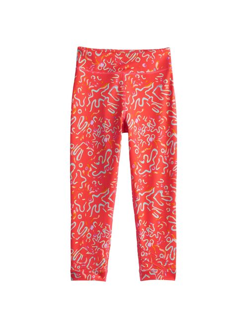 Girls 7-16 Tek Gear Performance 7/8 Leggings in Regular & Plus