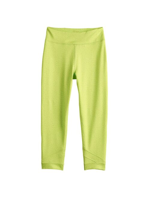 Girls 7-16 Tek Gear Performance 7/8 Leggings in Regular & Plus