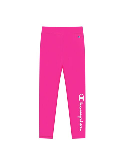 Girls 7-16 Champion Signature Script Leggings