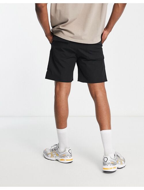 The Couture Club paneled cargo shorts in black