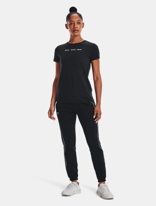 Under Armour Women's UA Tonal Multi Font Short Sleeve