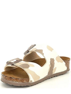 Girls' Birkenstock Arizona sandals in rose gold