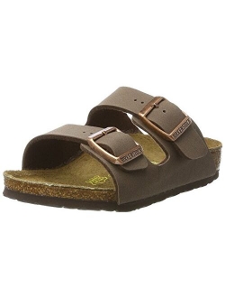 Girls' Birkenstock Arizona sandals in rose gold