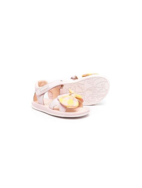 Camper Kids Bicho bow detail sandals