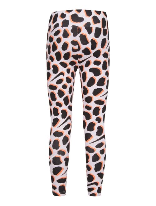 Nike Little Girls On The Spot Animal Print Leggings