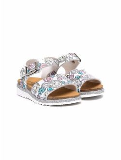 Bugs and Lola Bunny print sandals