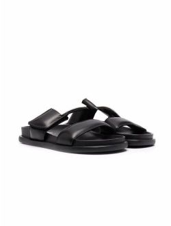 Kids round-toe flat sandals