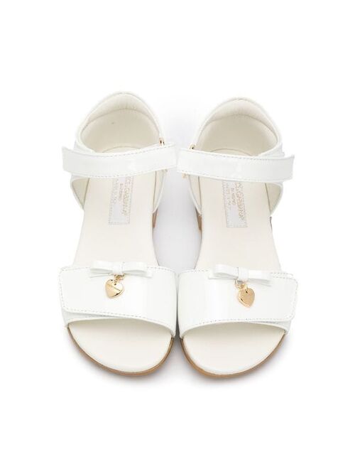 Dolce & Gabbana Kids flat sandals with bow