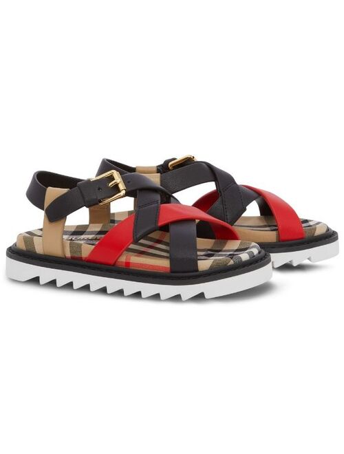 Burberry Kids Vintage Check sandals