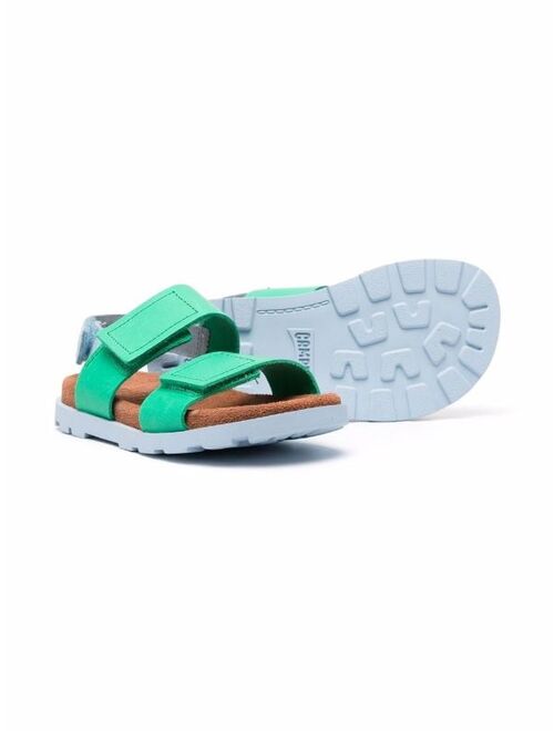 Camper Kids Brutus touch-strap leather sandals