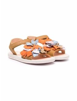 Kids Twins applique-detail sandals