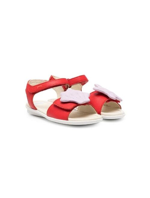 Camper Kids Twins sea shell open-toe sandals