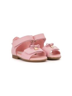 Kids t-strap bow sandals