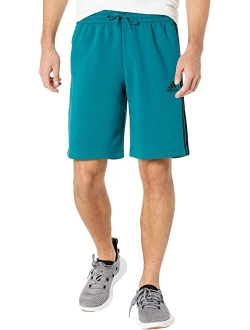 Essentials 3-Stripes Fleece Shorts