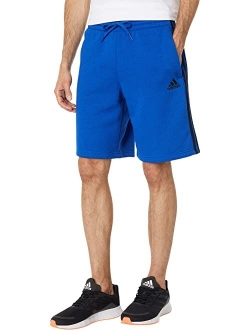 Essentials 3-Stripes Fleece Shorts