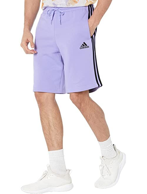 adidas Essentials 3-Stripes Fleece Shorts