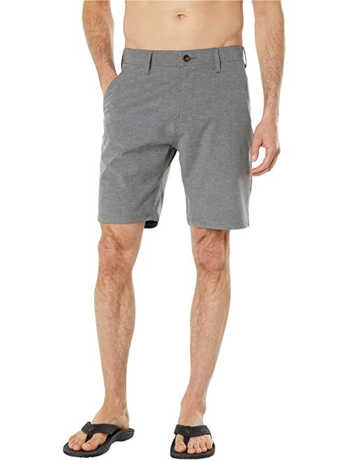 VISSLA Canyons Hybrid Four-Way Stretch Walkshorts 19"