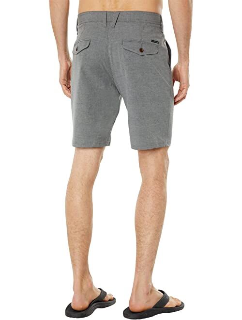 VISSLA Canyons Hybrid Four-Way Stretch Walkshorts 19"