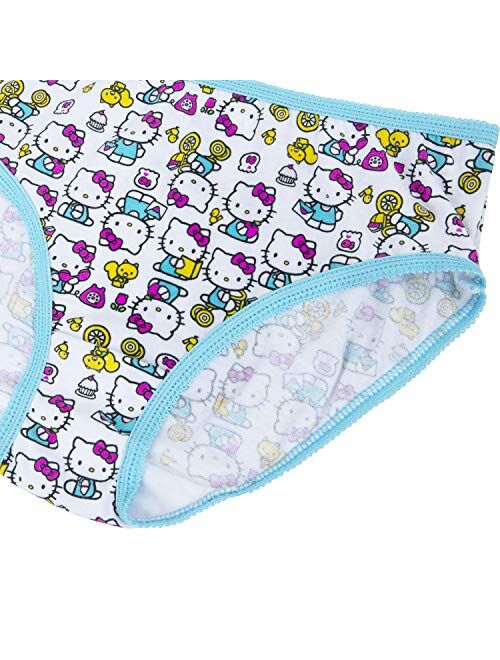 Hello Kitty giHello Kitty Girls' 100% Combed Cotton Underwear in Sizes 2/3t, 4t, 4, 6 and 8rls Hello Kitty 7pk Panties