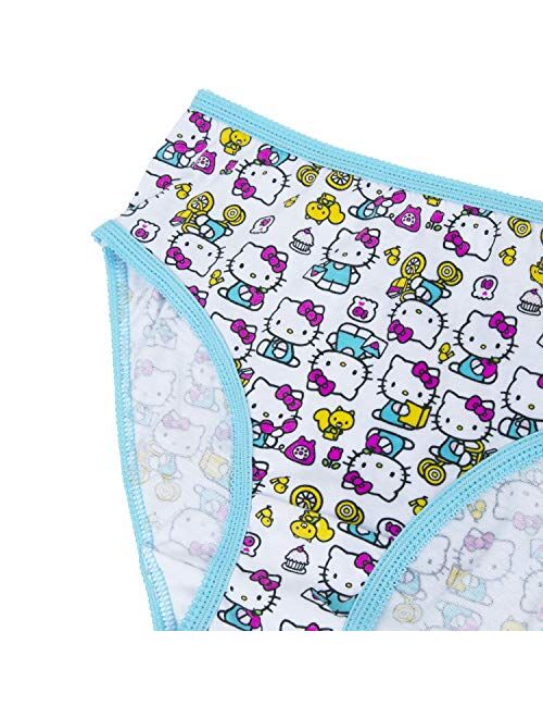 Hello Kitty giHello Kitty Girls' 100% Combed Cotton Underwear in Sizes 2/3t, 4t, 4, 6 and 8rls Hello Kitty 7pk Panties