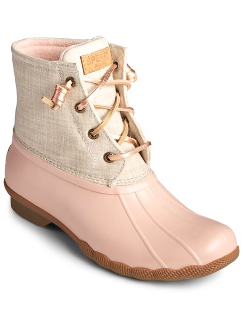 Sperry Women's Saltwater Duck Booties, Created for Macy's