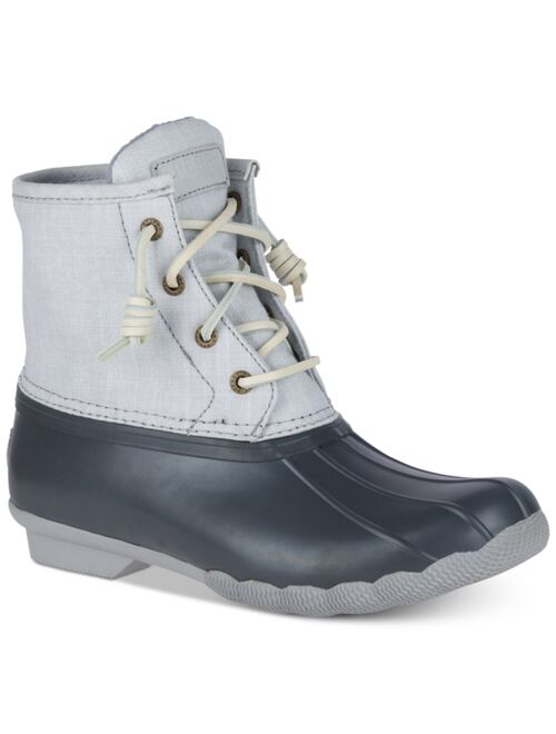 Sperry Women's Saltwater Duck Booties, Created for Macy's