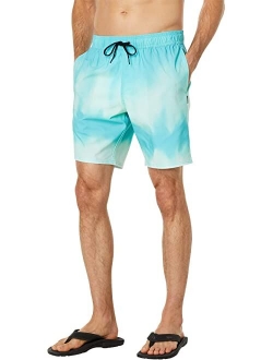 Stockton Print E-Waist 18" Hybrid Shorts