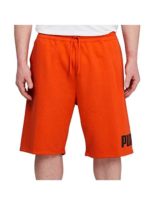 PUMA Big & Tall Big Logo 10" Fleece Shorts