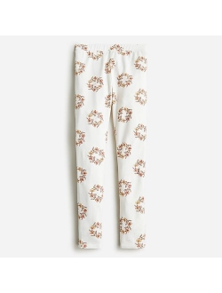 Girls' printed everyday leggings