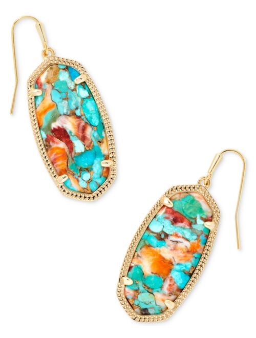 Kendra Scott 14K Gold Plated Elle Drop Earrings