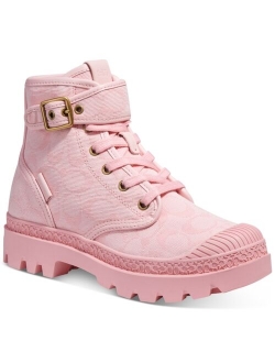 Women's Trooper Lace-up Runway Booties