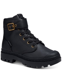 Women's Trooper Lace-up Runway Booties