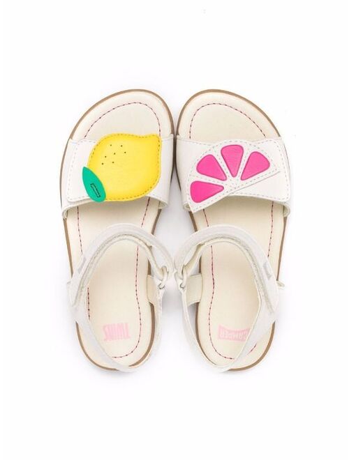 Camper Kids Twins leather sandals