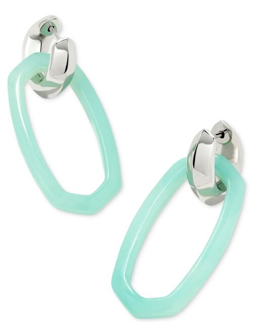 Kendra Scott Carved Gemstone Link Earrings