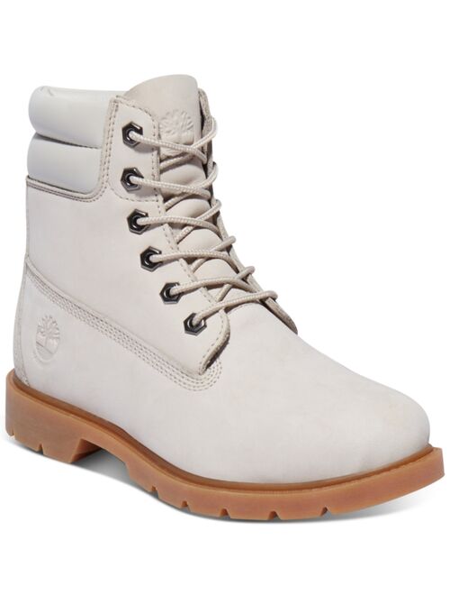 Timberland Women's Linden Wood Waterproof Lug Sole Booties