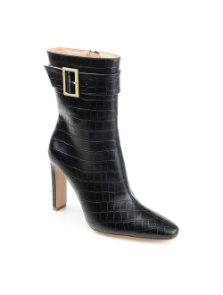 Women's Elanie Heeled Ankle Croc Booties