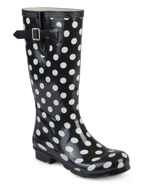 Journee Collection Women's Mist Rainboot