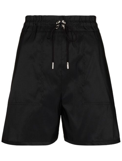 Alexander McQueen drawstring thigh-length shorts