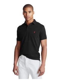 Men's Custom Slim Fit Mesh Polo