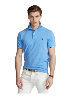 Men's Classic-Fit Mesh Polo Shirt