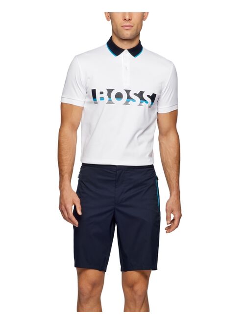 Hugo Boss BOSS Men's Cotton-Jersey Logo Polo Shirt