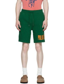 Green Bonded Shorts