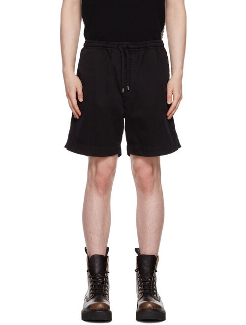 Schnayderman's Black Cotton Shorts