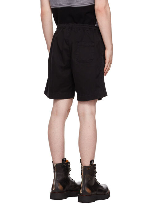 Schnayderman's Black Cotton Shorts