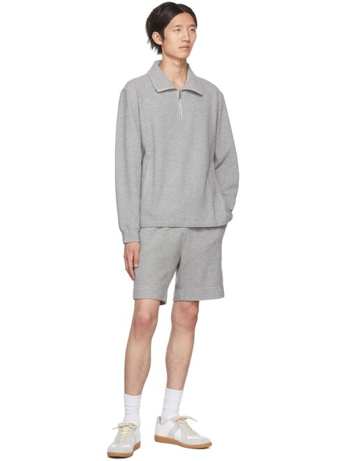 Theory Gray Allons Shorts