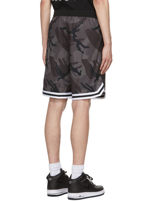 AAPE by A Bathing Ape Black Reversible Shorts