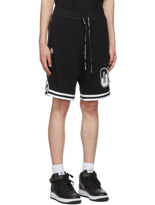 AAPE by A Bathing Ape Black Reversible Shorts